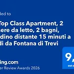 C3 Class Apartment, 2 Da Letto, 2 Bagni, Giardino Distante 15 Minuti A Piedi Da Fontana Di Trevi Apartament Rzym