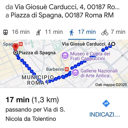 Apartman C3 Class Apartment, 2 Da Letto, 2 Bagni, Giardino Distante 15 Minuti A Piedi Da Fontana Di Trevi *